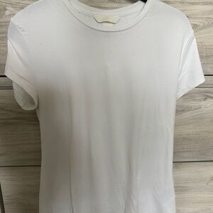 Classic White Women's Fitted Top
